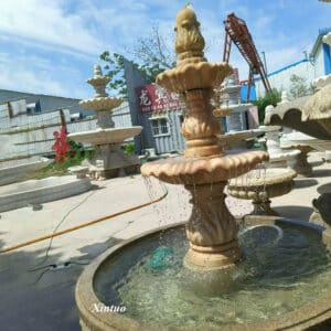 3 Tier Stone Fountain