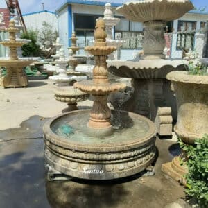 3 Tier Stone Fountain