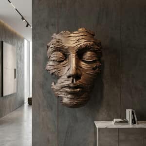 Head Wall Sculpture